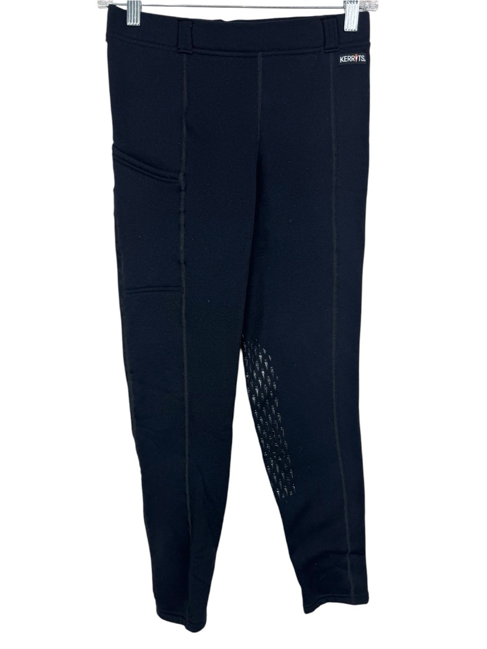Kerrits YXL Fleece lined Black Riding Pants